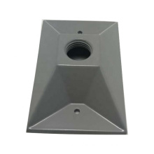 customizable surface gray plastic spray precision aluminum cover die casting parts